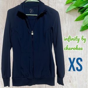 Scrub jacket navy blue XS